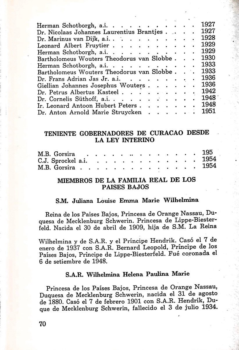 Almanaque de Curacao - 1955 - New Page