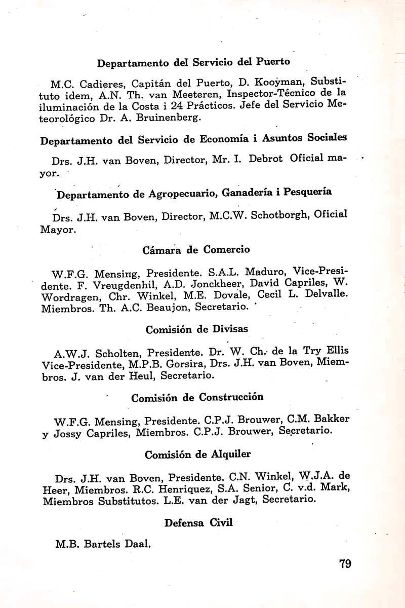 Almanaque de Curacao - 1955 - New Page
