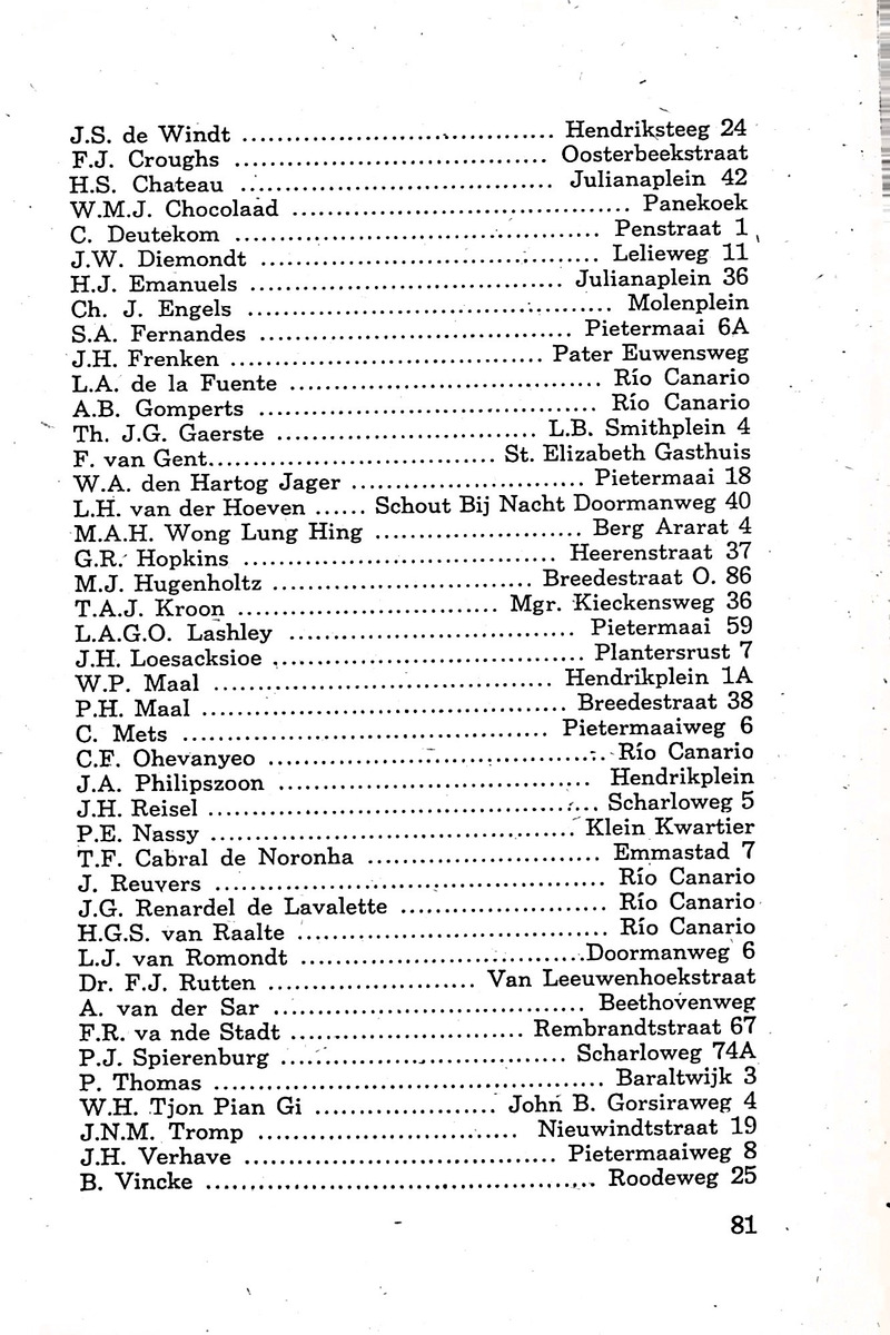 Almanaque de Curacao - 1955 - New Page