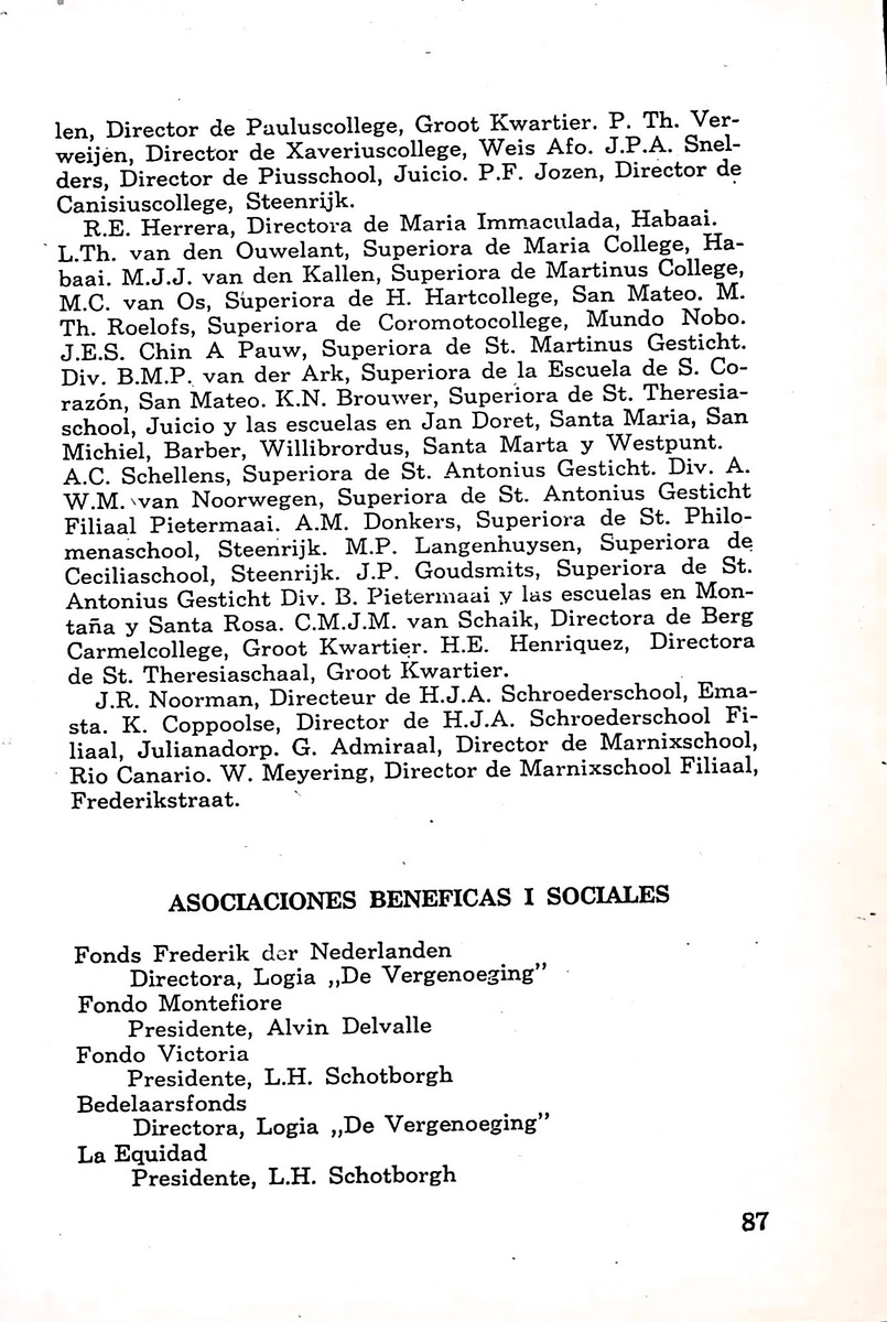 Almanaque de Curacao - 1955 - New Page