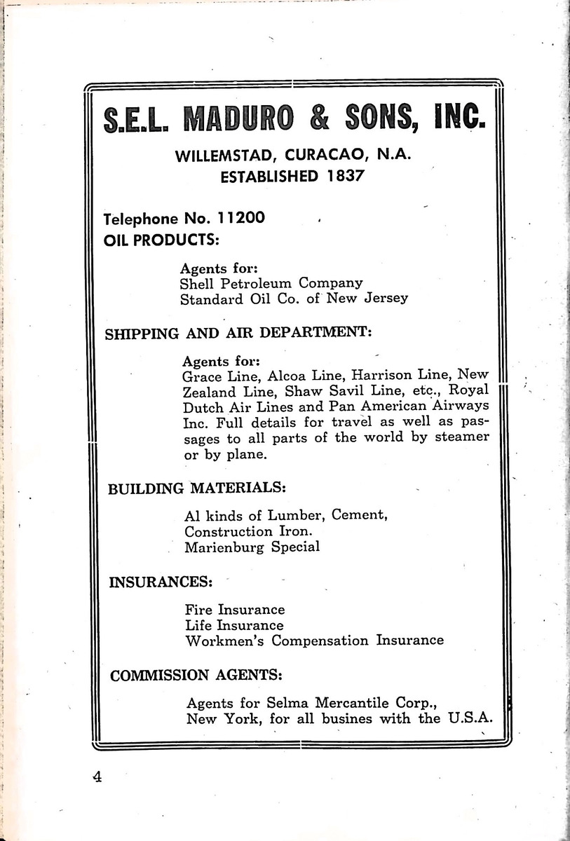 Almanaque de Curacao - 1957 - New Page