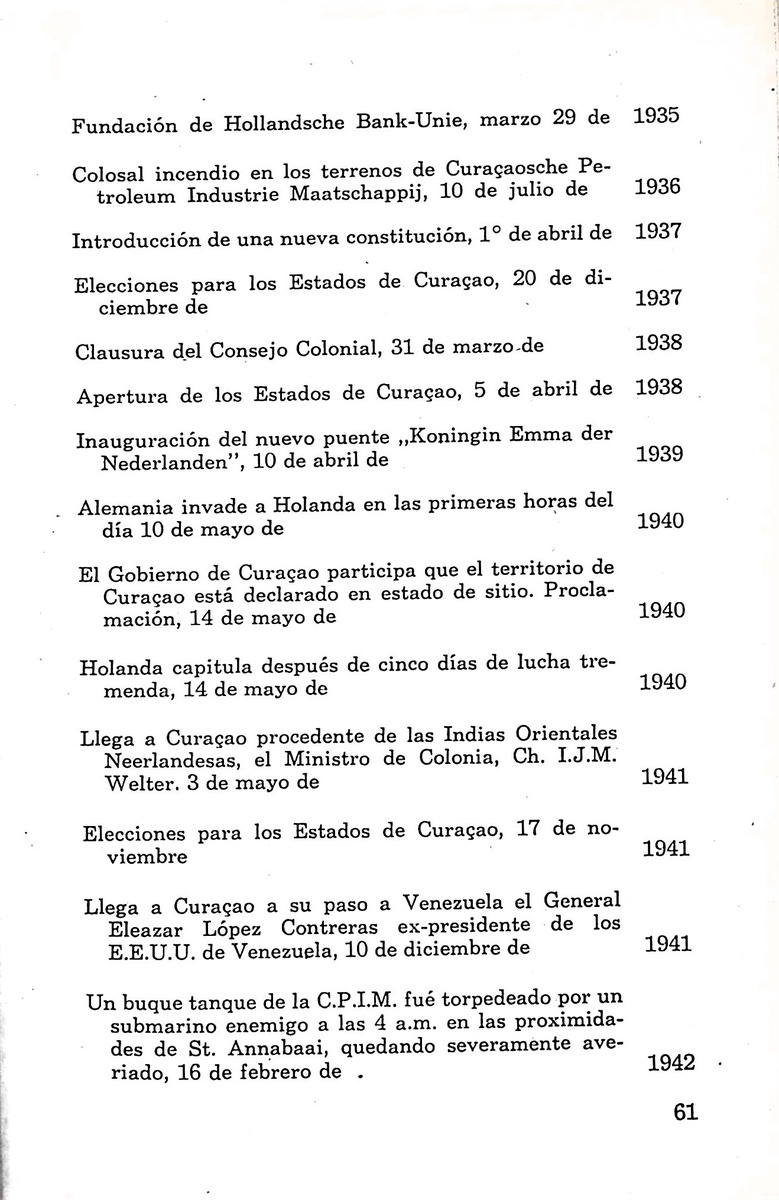 Almanaque de Curacao - 1957 - New Page