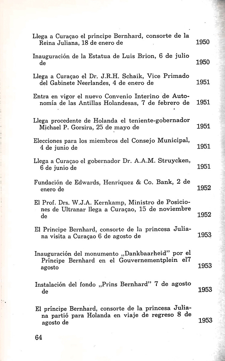 Almanaque de Curacao - 1957 - New Page