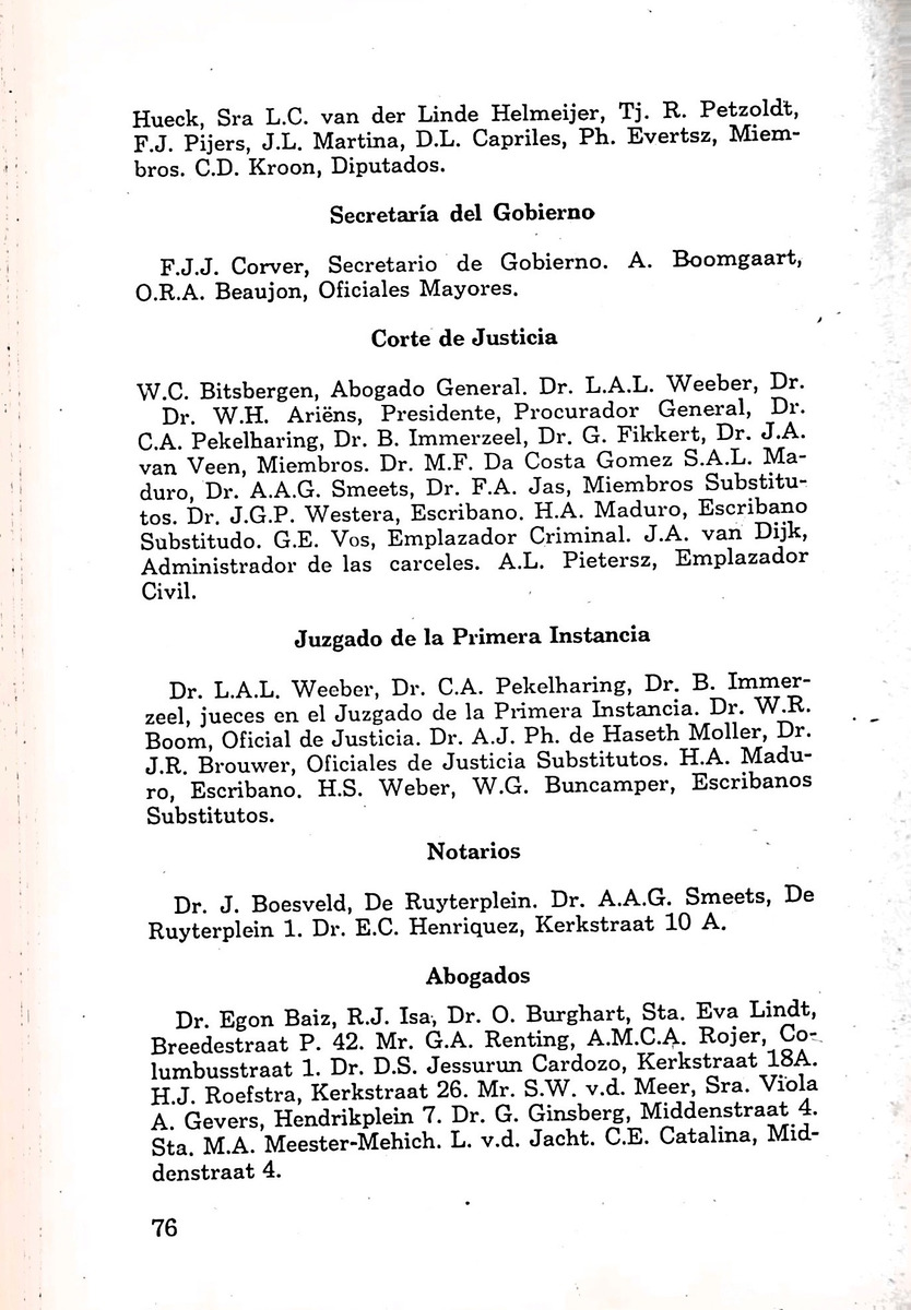 Almanaque de Curacao - 1957 - New Page