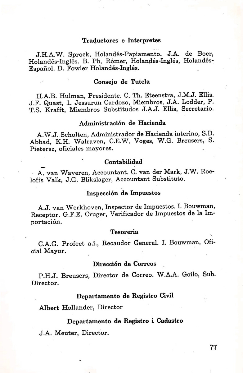 Almanaque de Curacao - 1957 - New Page