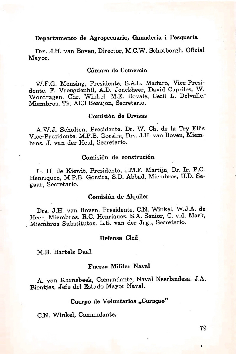 Almanaque de Curacao - 1957 - New Page