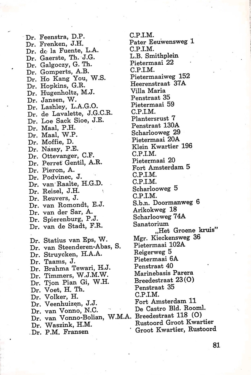 Almanaque de Curacao - 1957 - New Page