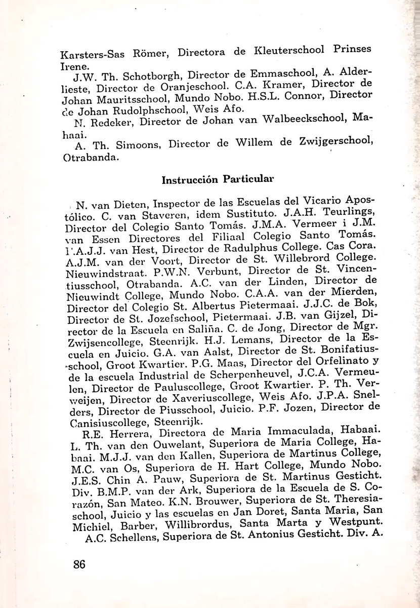 Almanaque de Curacao - 1957 - New Page