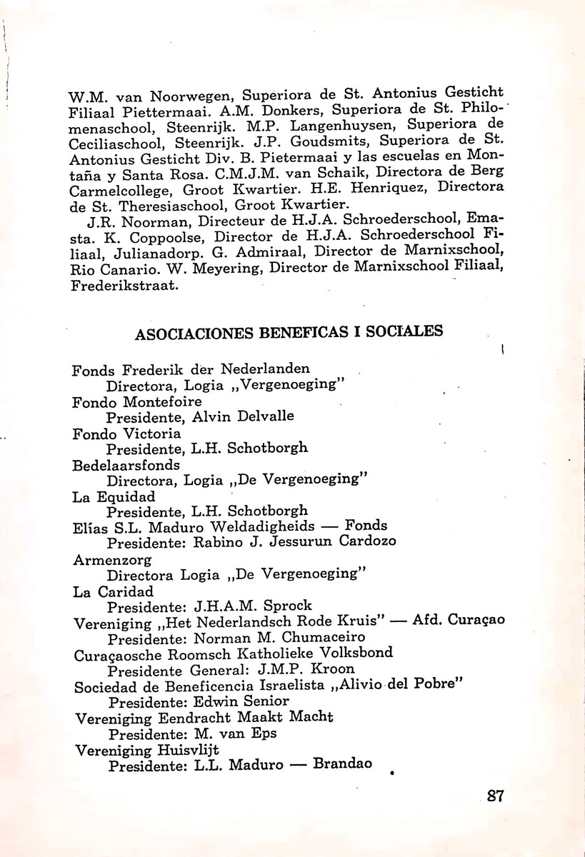 Almanaque de Curacao - 1957 - New Page