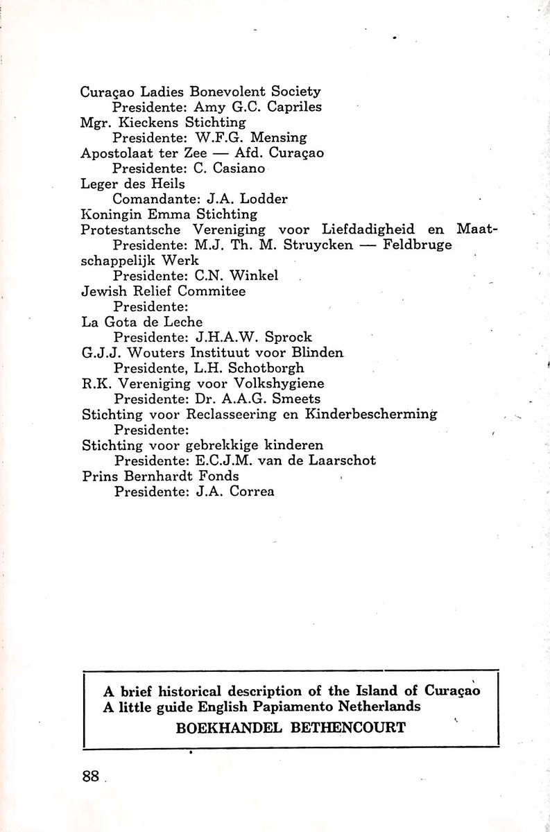 Almanaque de Curacao - 1957 - New Page