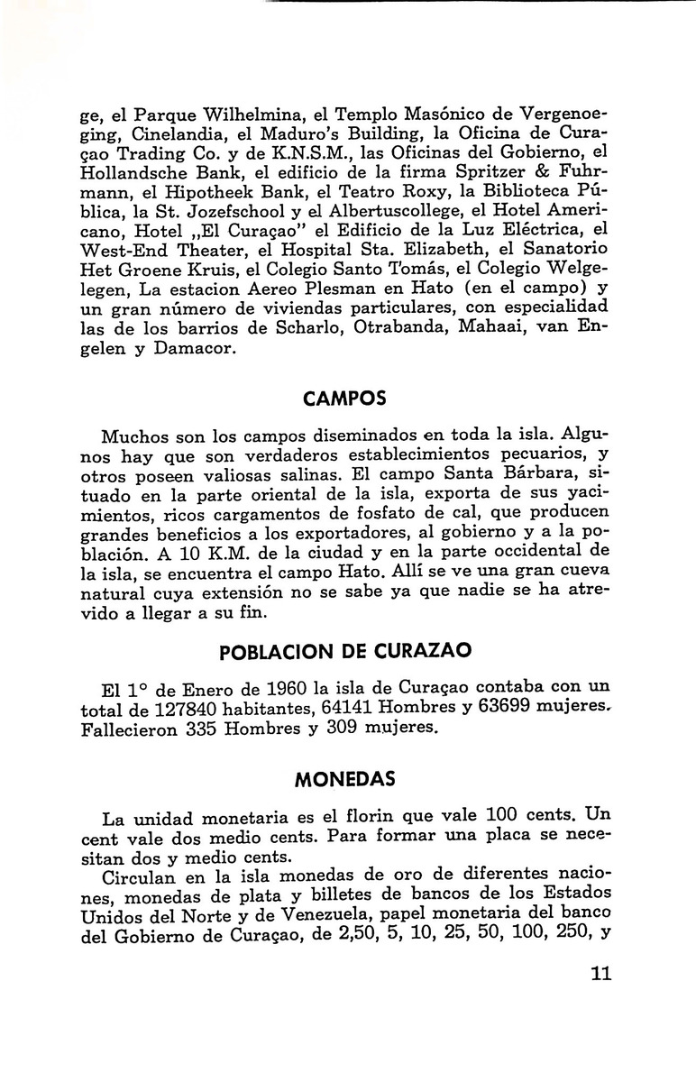 Almanaque de Curacao - 1961 - New Page