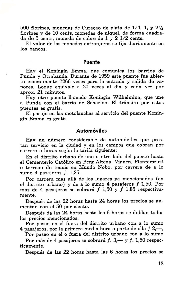Almanaque de Curacao - 1961 - New Page