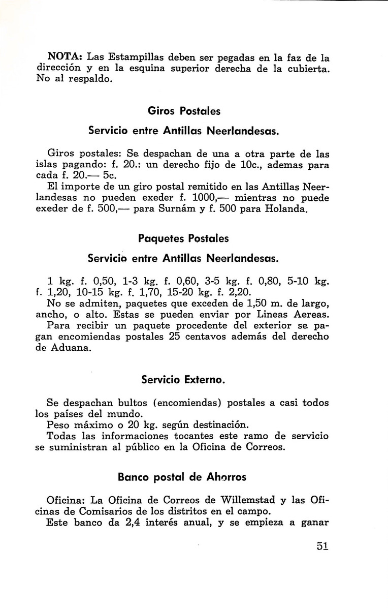 Almanaque de Curacao - 1961 - New Page