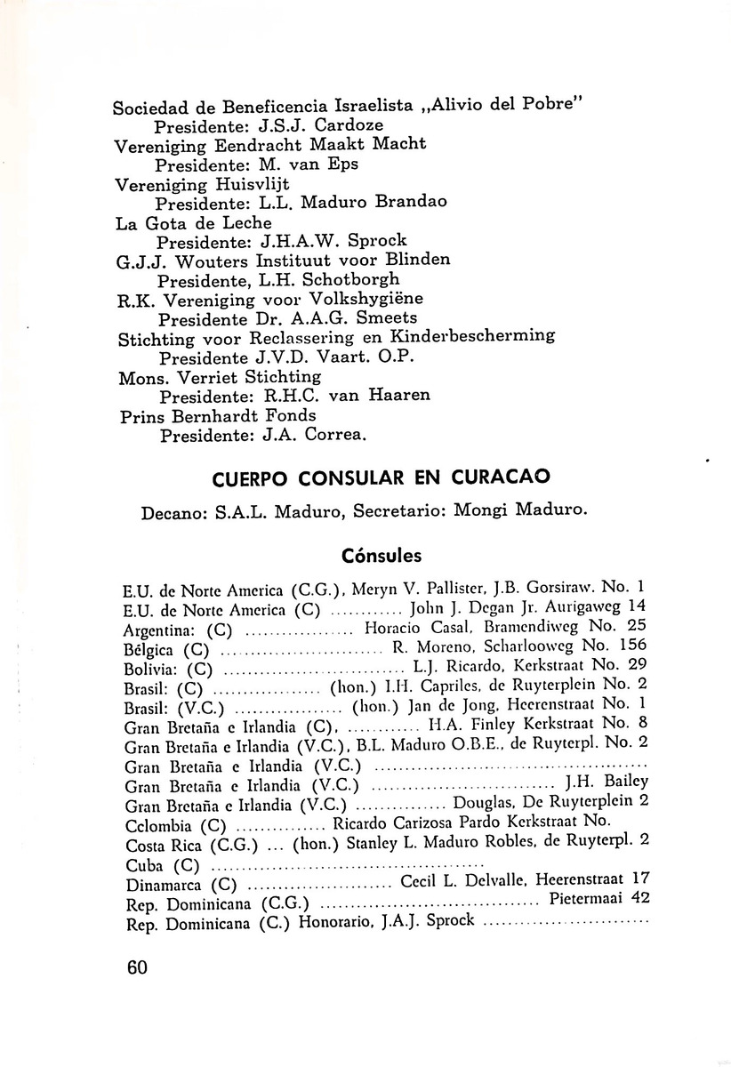 Almanaque de Curacao - 1961 - New Page