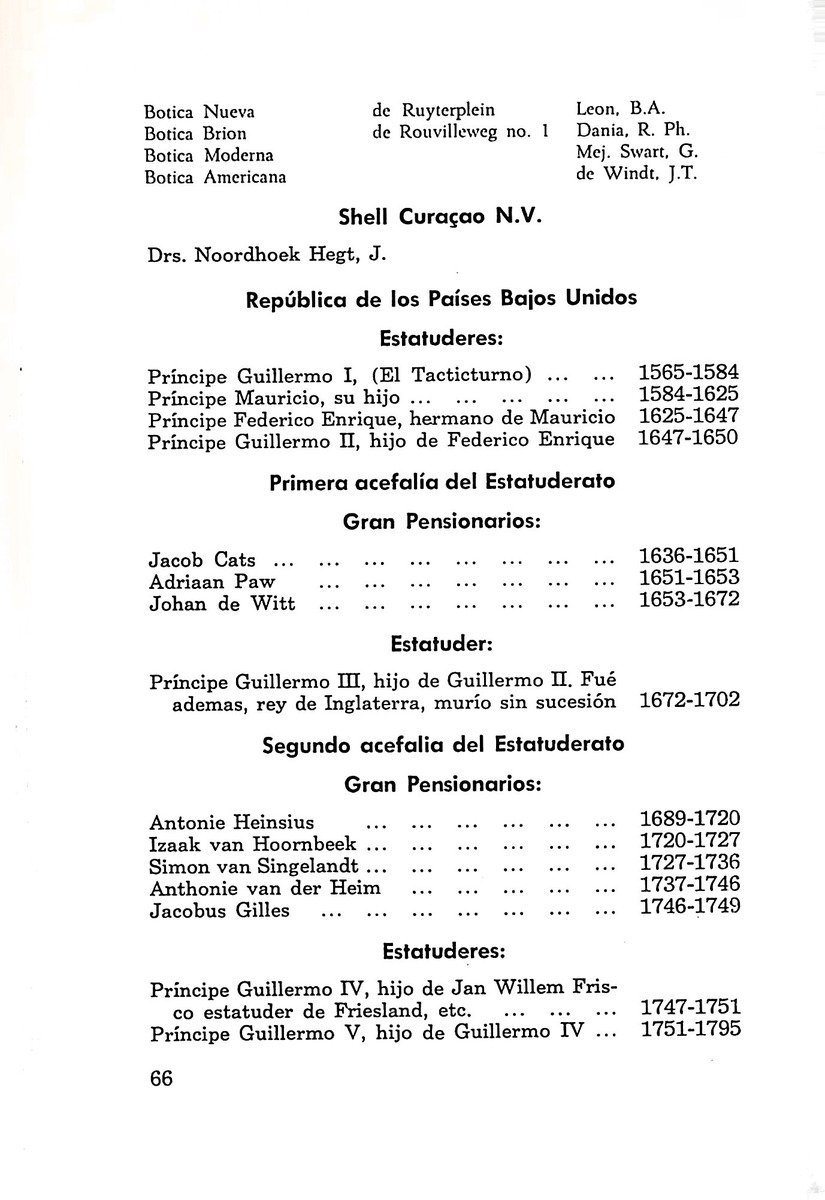 Almanaque de Curacao - 1961 - New Page