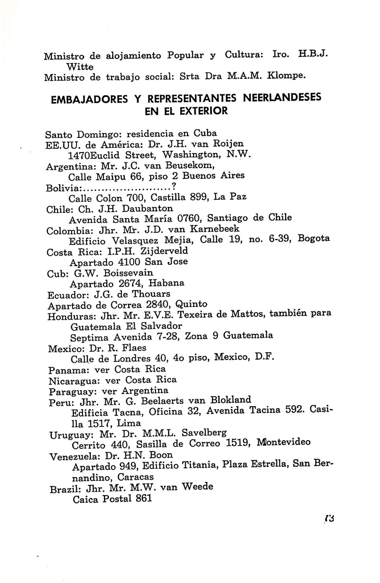 Almanaque de Curacao - 1961 - New Page