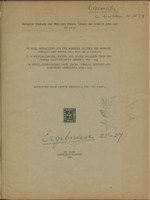 Ostracoden aus den marinen salinen von Bonaire, Curacao und Aruba - Capita Zoologica Vol VIII, part 4 (Zoologische Ergebnisse einer Reise nach Bonaire, Curacao und Aruba, nr 25)