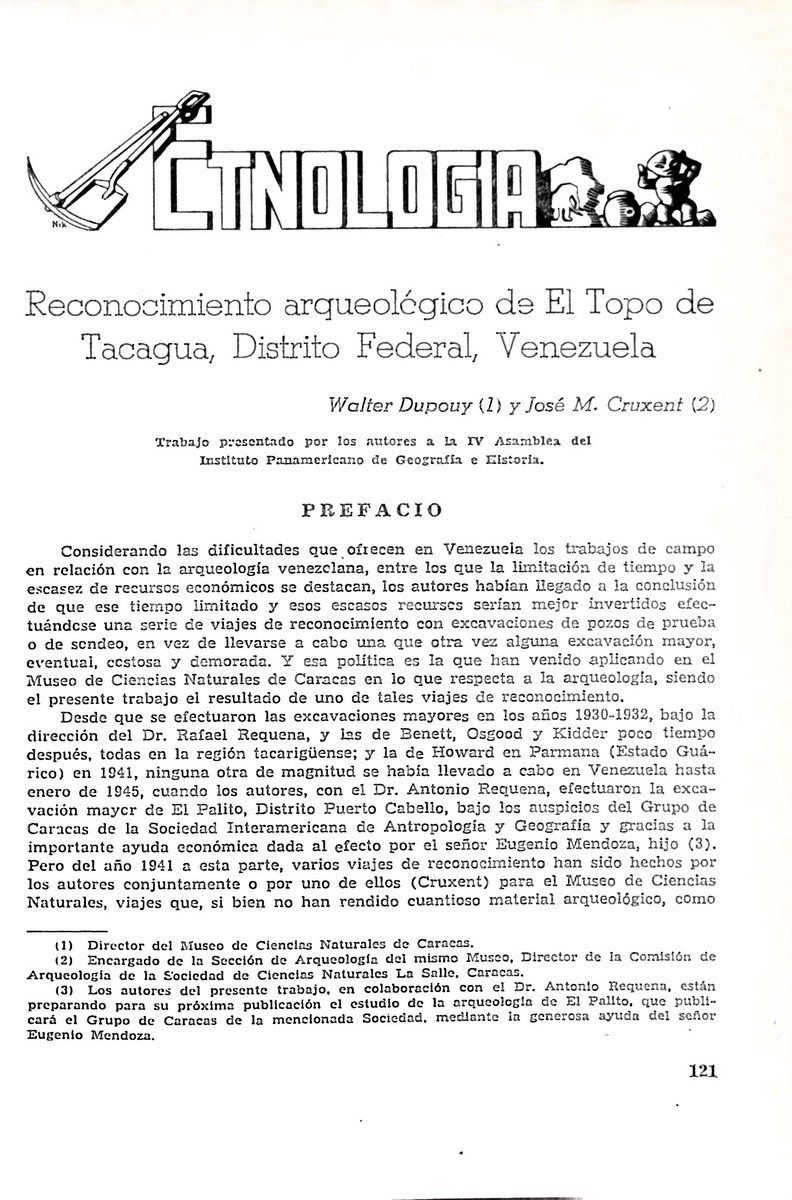 Memoria, Sociedad de Ciencias Naturales La Salle - 1946, Ano VI, Num. 16 - New Page
