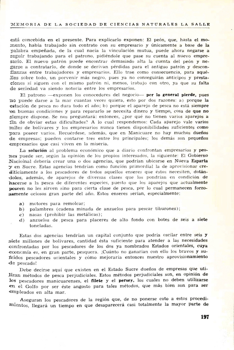 Memoria, Sociedad de Ciencias Naturales La Salle - 1946, Ano VI, Num. 16 - New Page