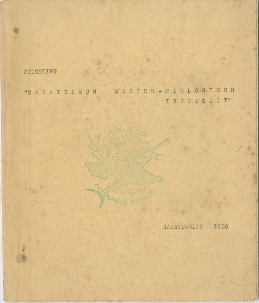 Carmabi Jaarverslag 1956 - New Page