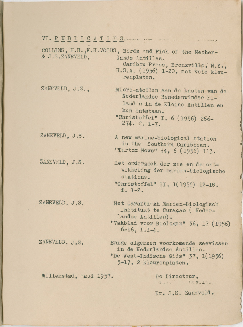 Carmabi Jaarverslag 1956 - New Page