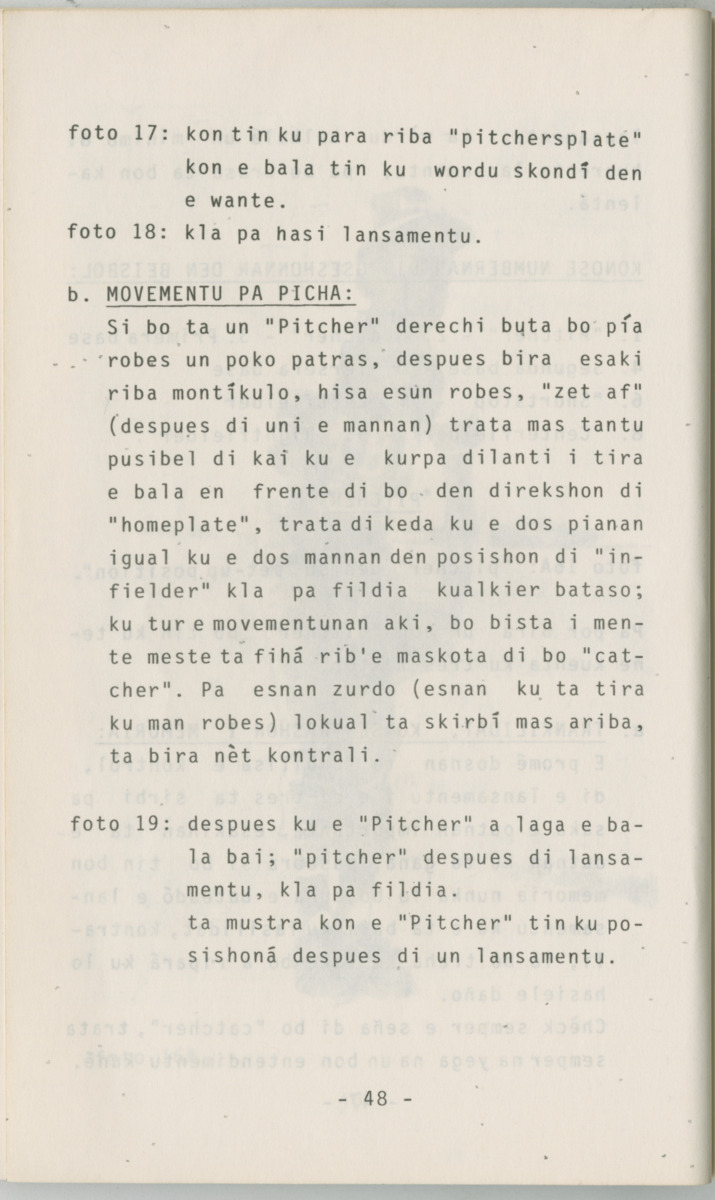 ABC di Beisbol pa hubentut - Page 50