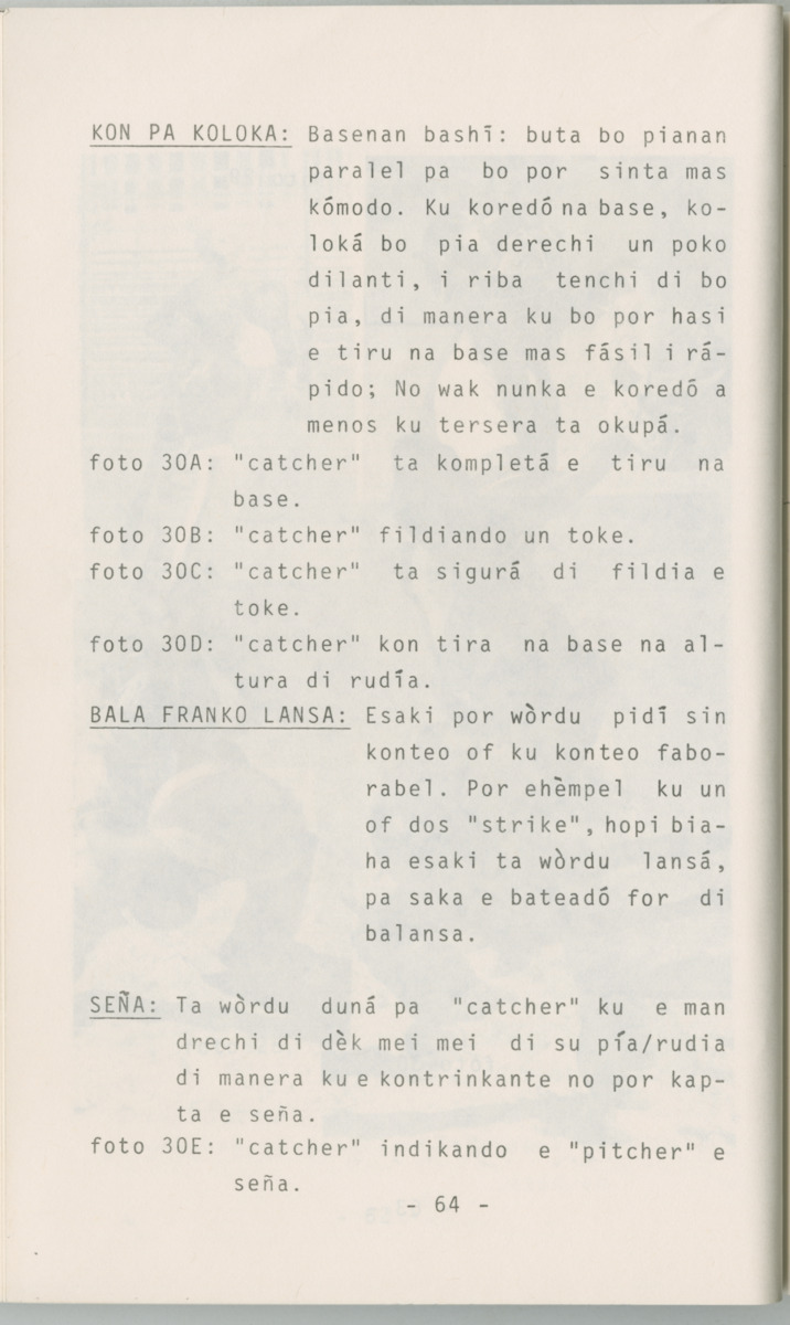 ABC di Beisbol pa hubentut - Page 66