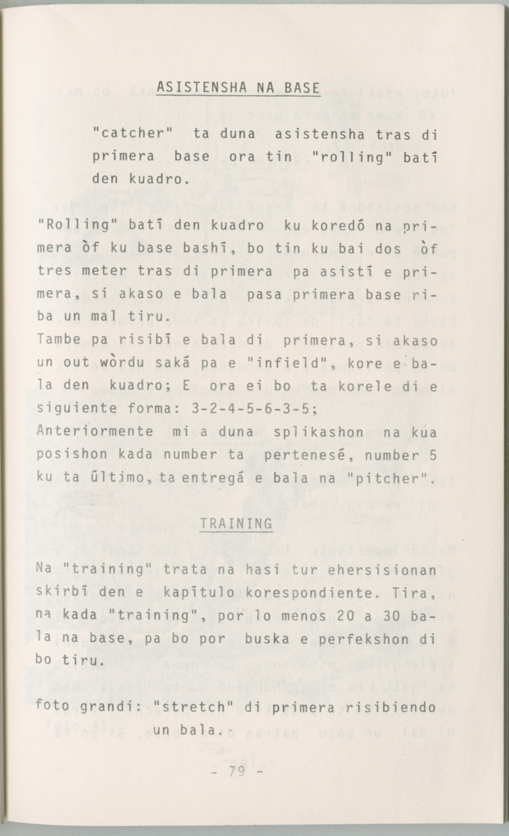 ABC di Beisbol pa hubentut - Page 81