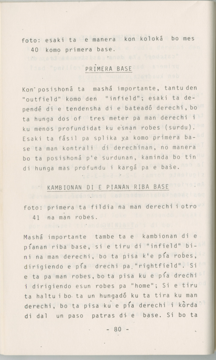 ABC di Beisbol pa hubentut - Page 82