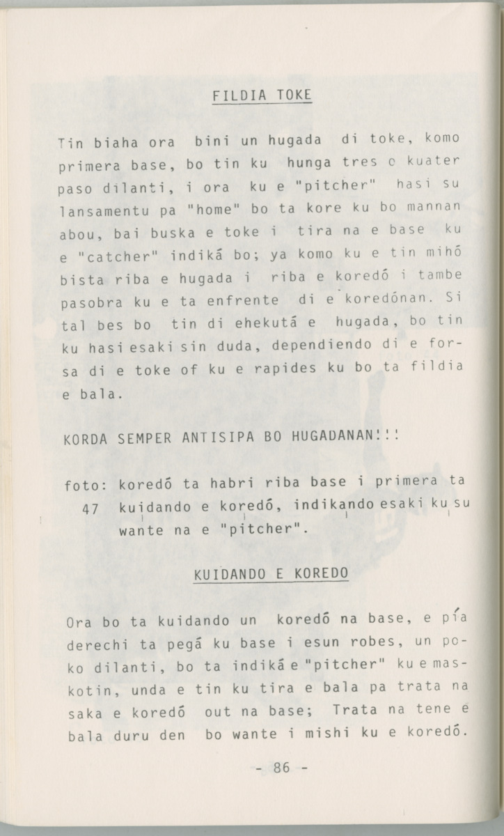 ABC di Beisbol pa hubentut - Page 88