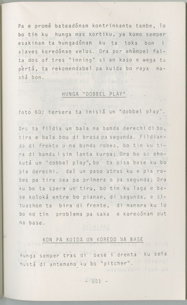 ABC di Beisbol pa hubentut - Page 103