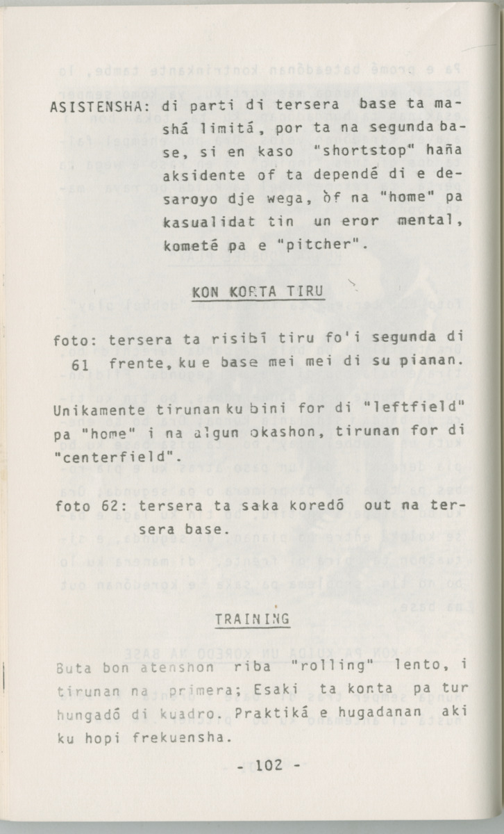 ABC di Beisbol pa hubentut - Page 104