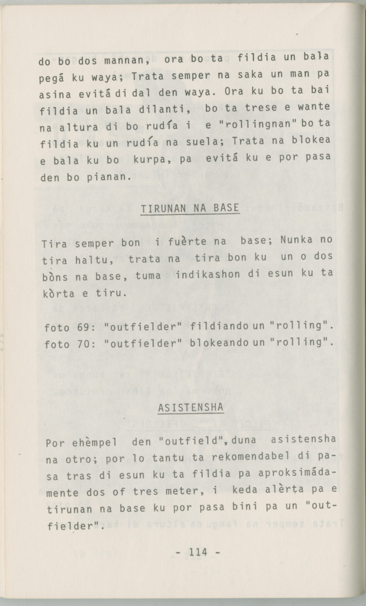 ABC di Beisbol pa hubentut - Page 116