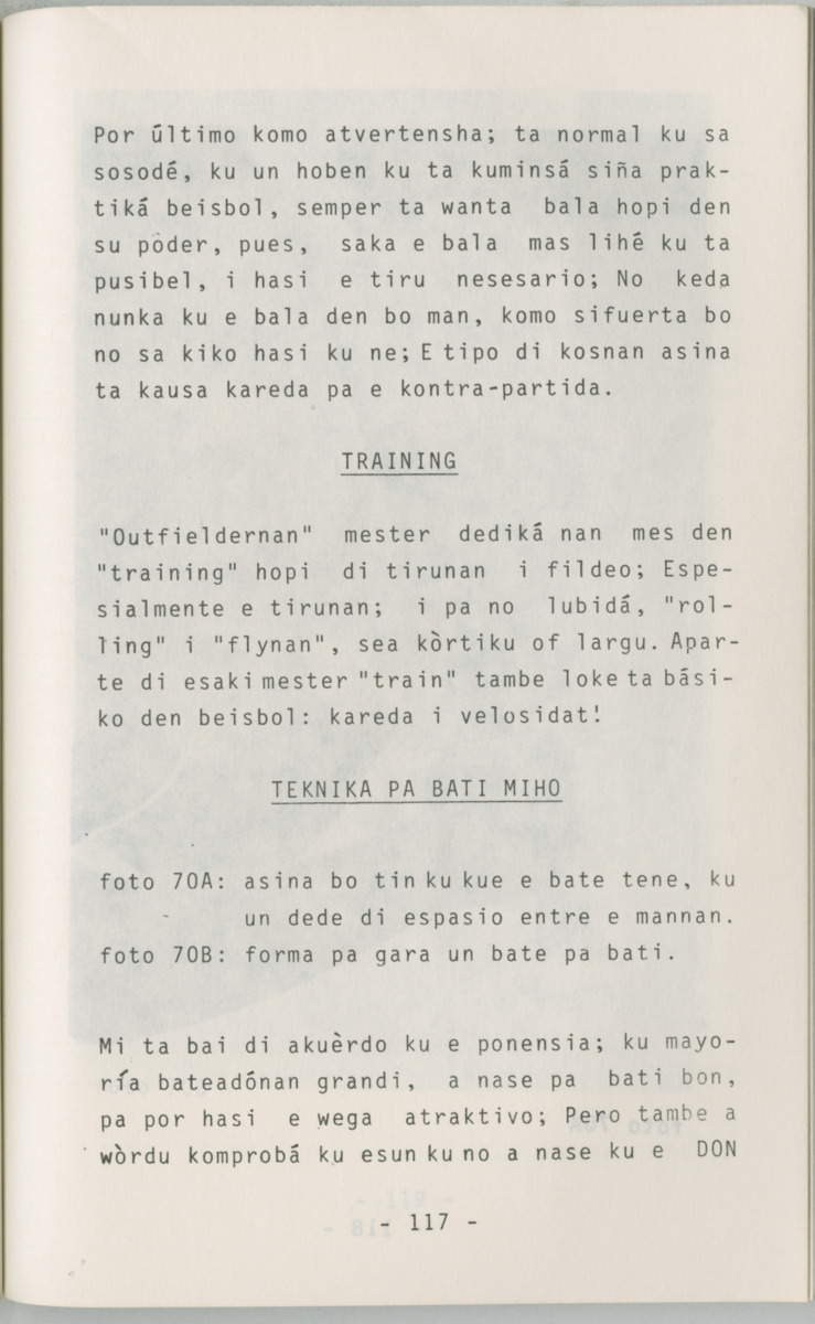 ABC di Beisbol pa hubentut - Page 119