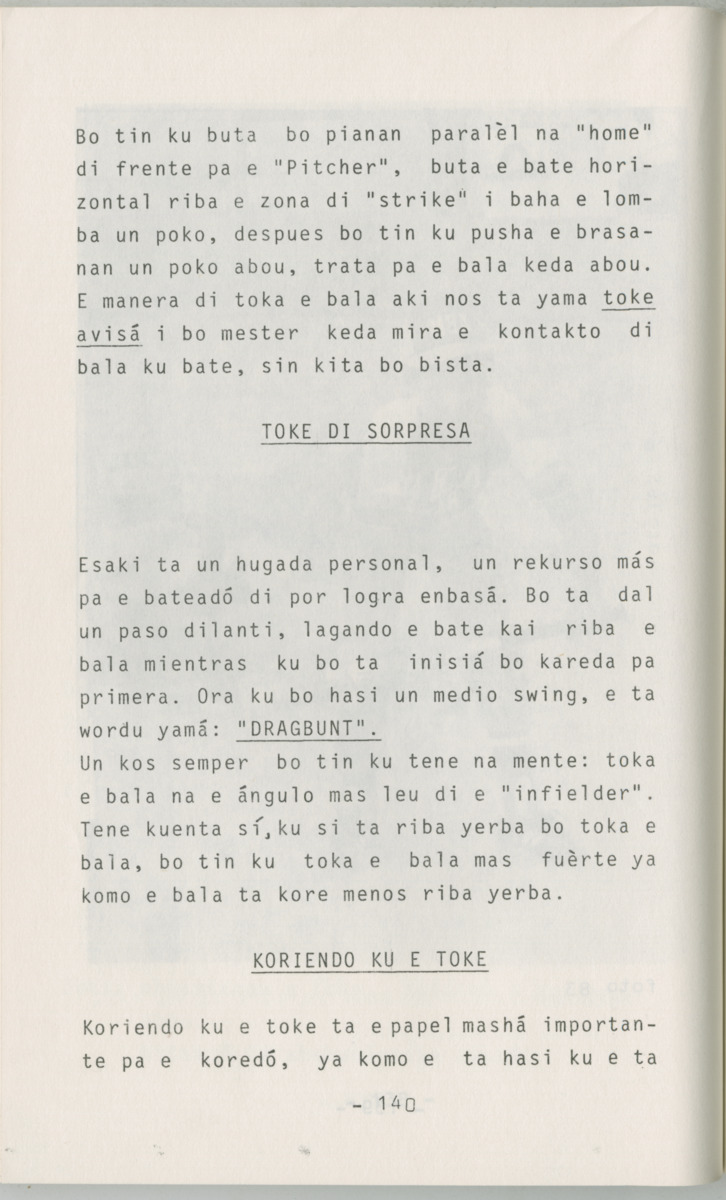 ABC di Beisbol pa hubentut - Page 142