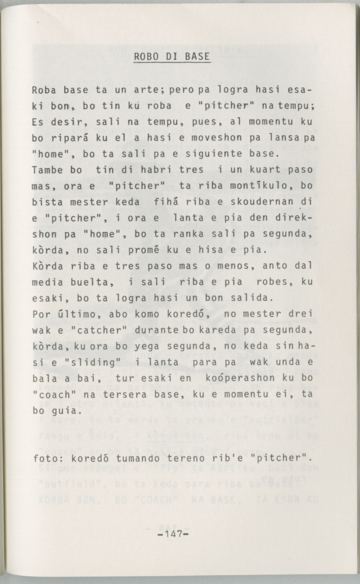 ABC di Beisbol pa hubentut - Page 149