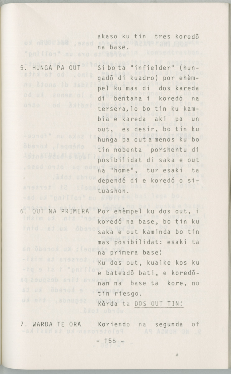 ABC di Beisbol pa hubentut - Page 157