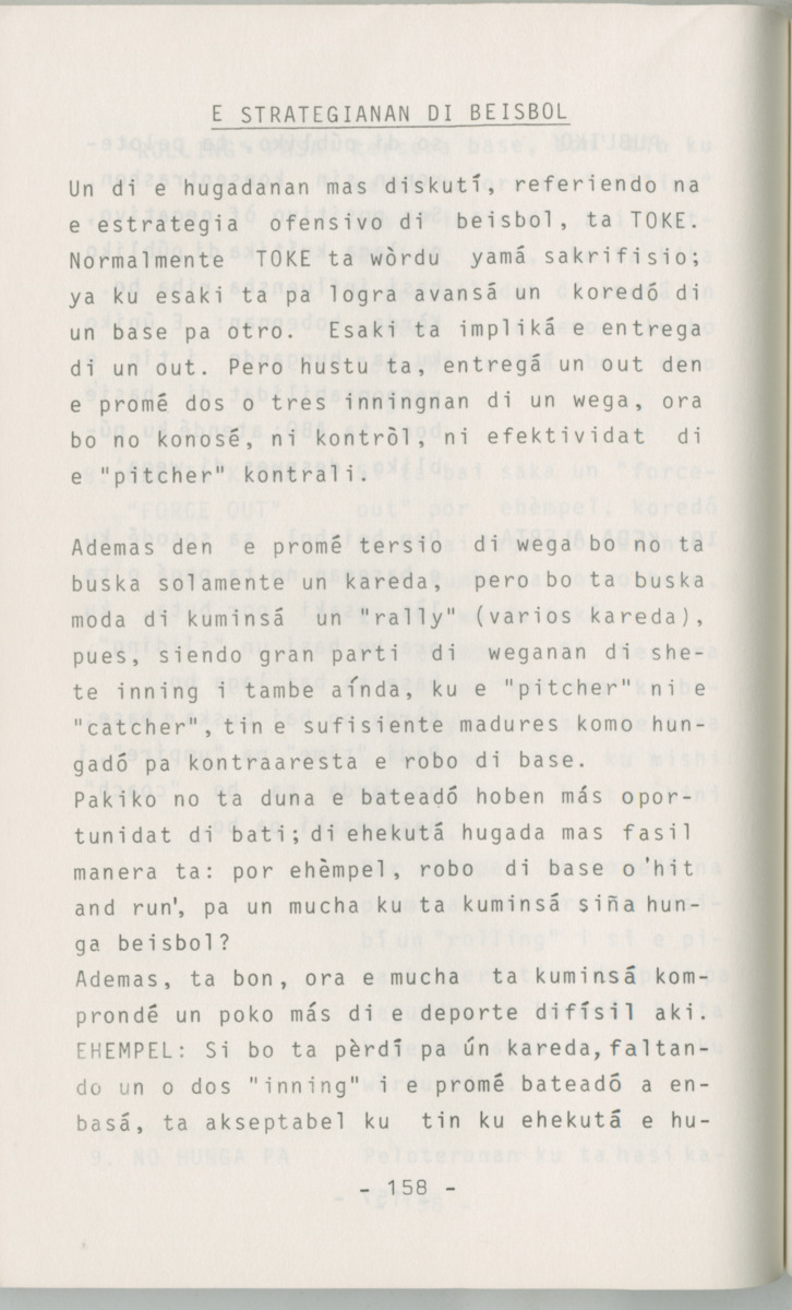ABC di Beisbol pa hubentut - Page 160