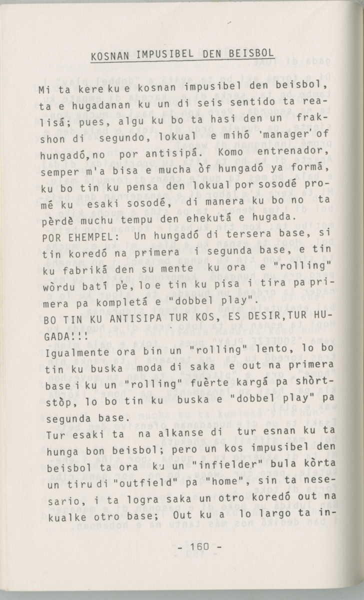 ABC di Beisbol pa hubentut - Page 162