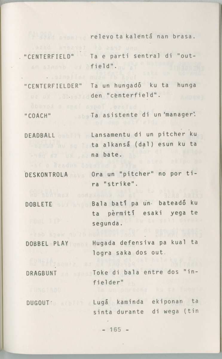 ABC di Beisbol pa hubentut - Page 167