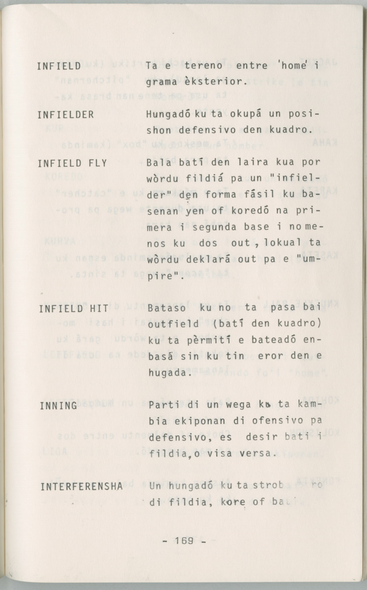 ABC di Beisbol pa hubentut - Page 171