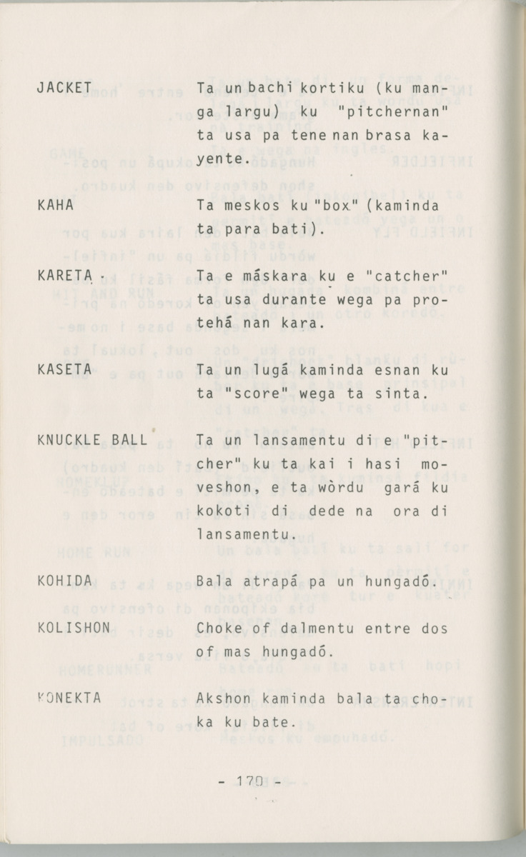 ABC di Beisbol pa hubentut - Page 172