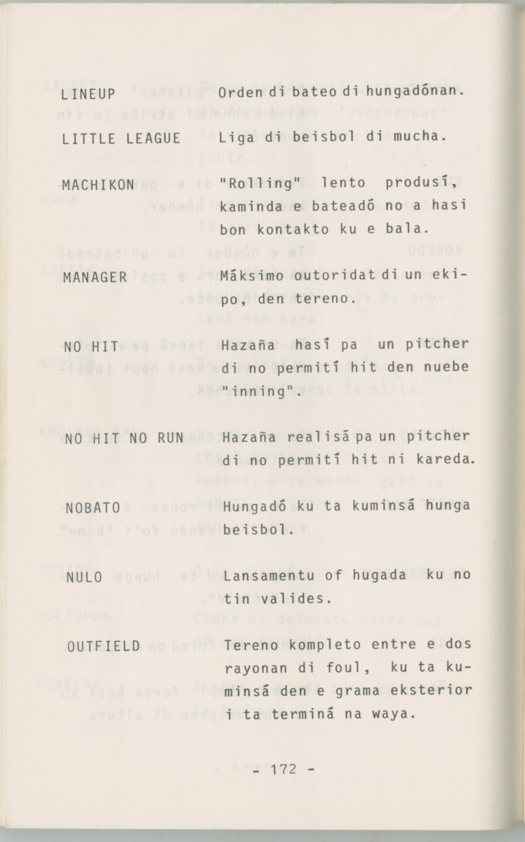 ABC di Beisbol pa hubentut - Page 174