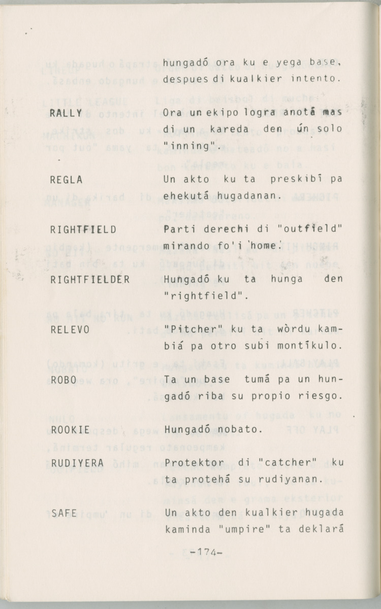 ABC di Beisbol pa hubentut - Page 176