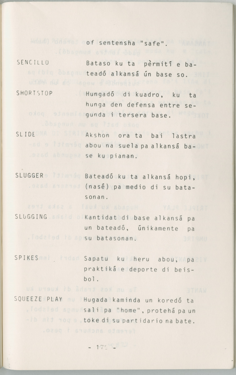ABC di Beisbol pa hubentut - Page 177