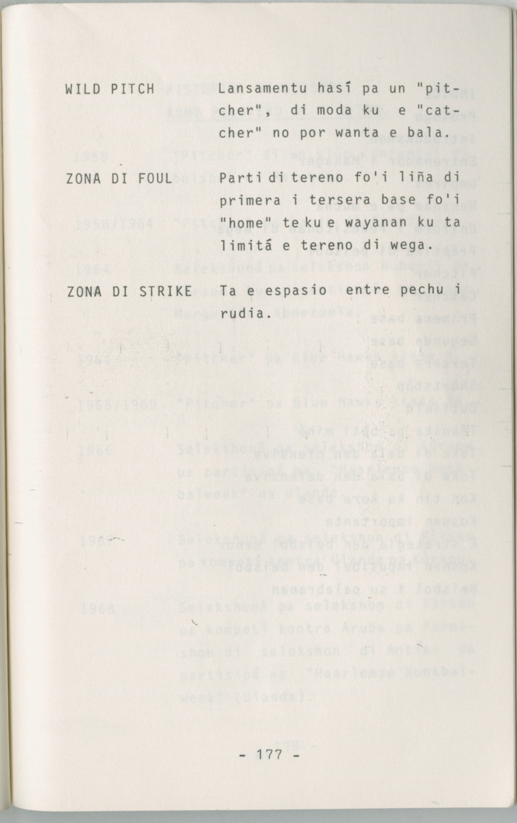 ABC di Beisbol pa hubentut - Page 179