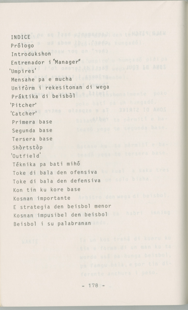 ABC di Beisbol pa hubentut - Page 180