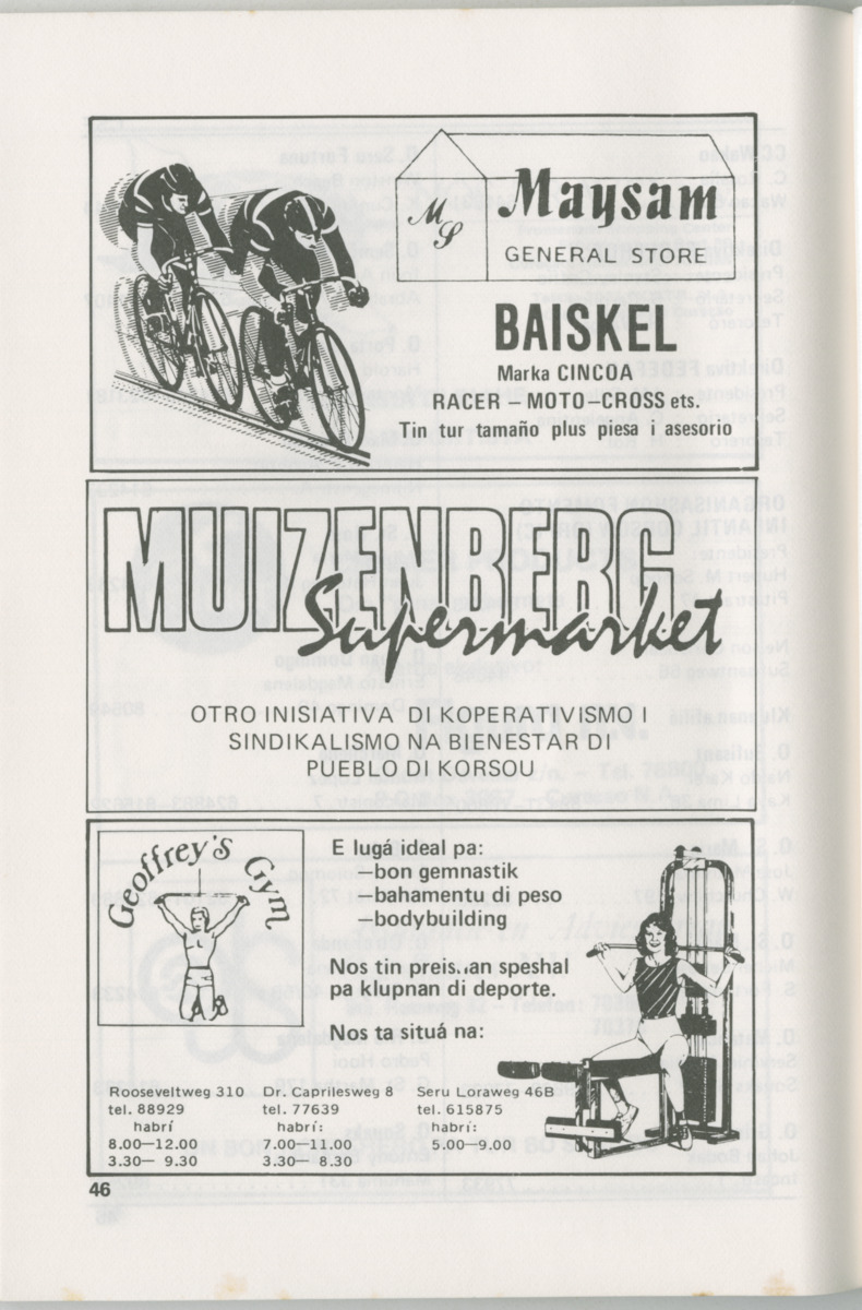 Guia di deporte 1986 : edukashon, fisiko i rekreashon - Page 52