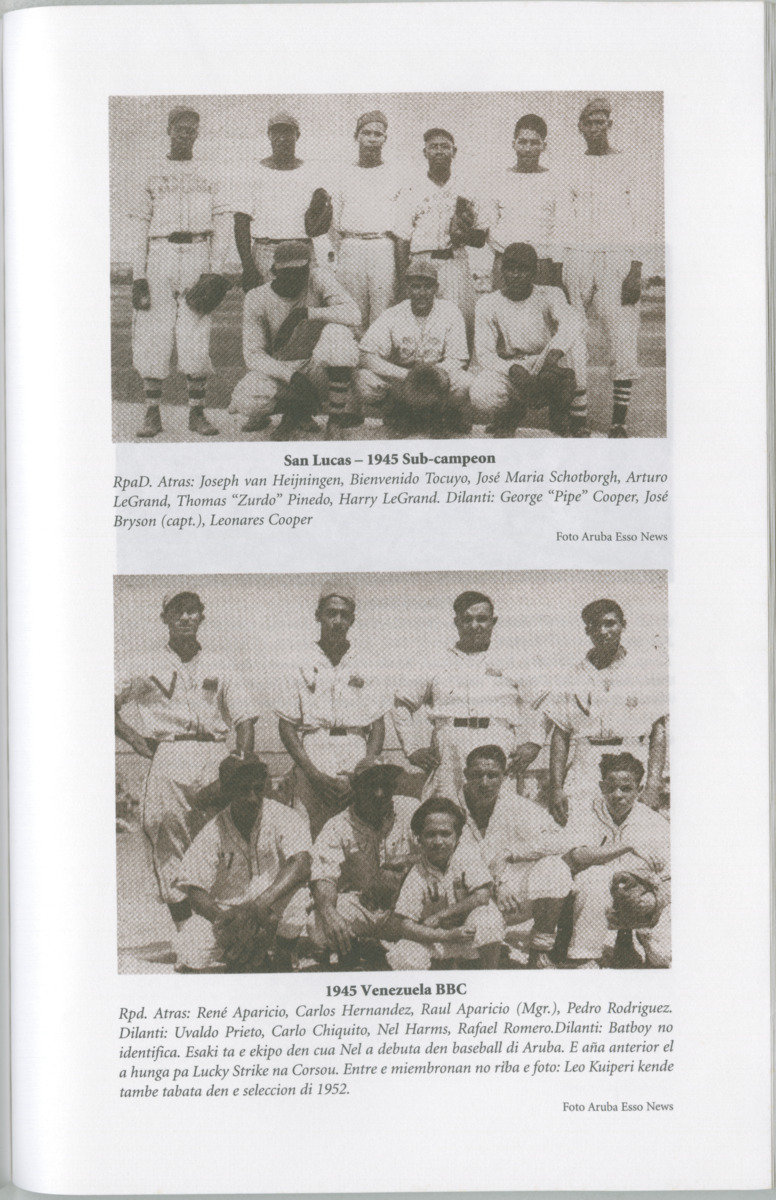 Historia di baseball di Aruba e prome añanan : di "Bomba" pa XIII Serie Mundial di Baseball Amateur - Page 136