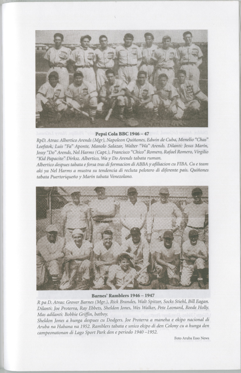 Historia di baseball di Aruba e prome añanan : di "Bomba" pa XIII Serie Mundial di Baseball Amateur - Page 140